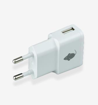 Greenmouse Caricabatterie USB 1A Wit