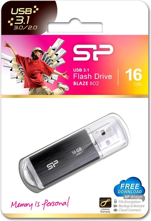 Image du produit Silicon Power Blaze B02 (16 Go, USB-A)