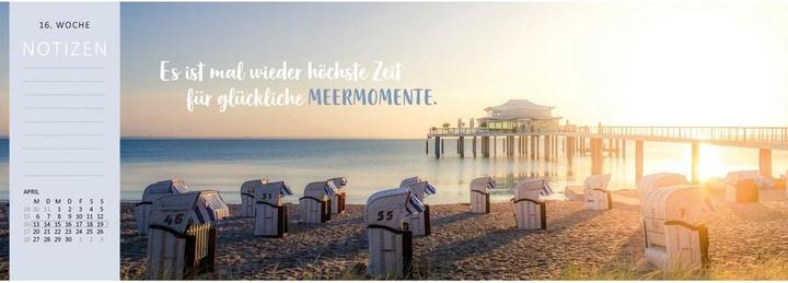 Actual product image Tischkalender Sehnsucht nach Meer 2026