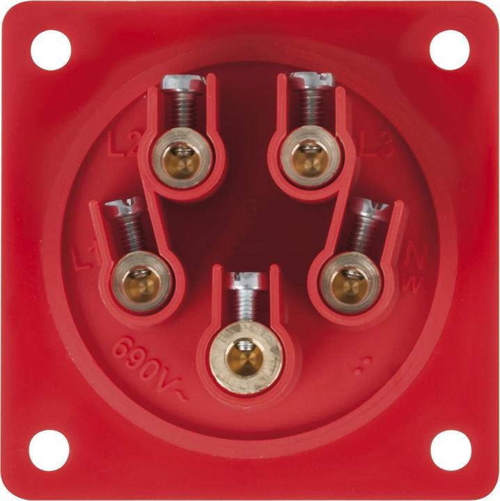 Produktbild PCE CEE 16A 400V 5p Socket Male