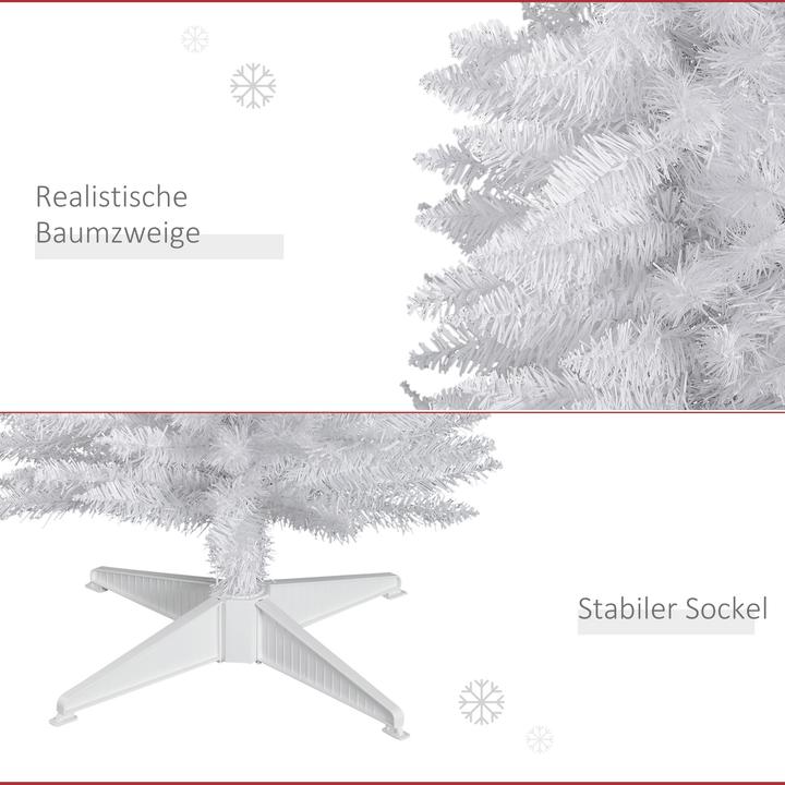 Actual product image Homcom Christmas tree with plastic stand (180 cm)