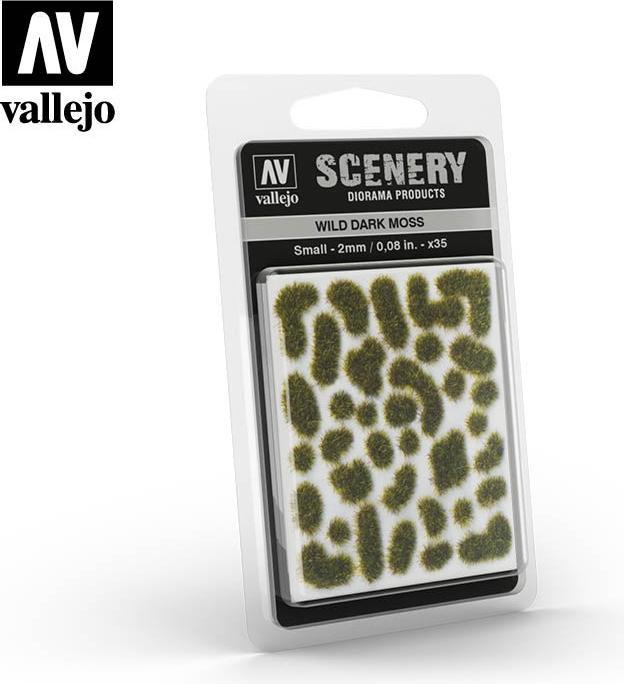 Actual product image Vallejo Wild Dark Moss (SC402)