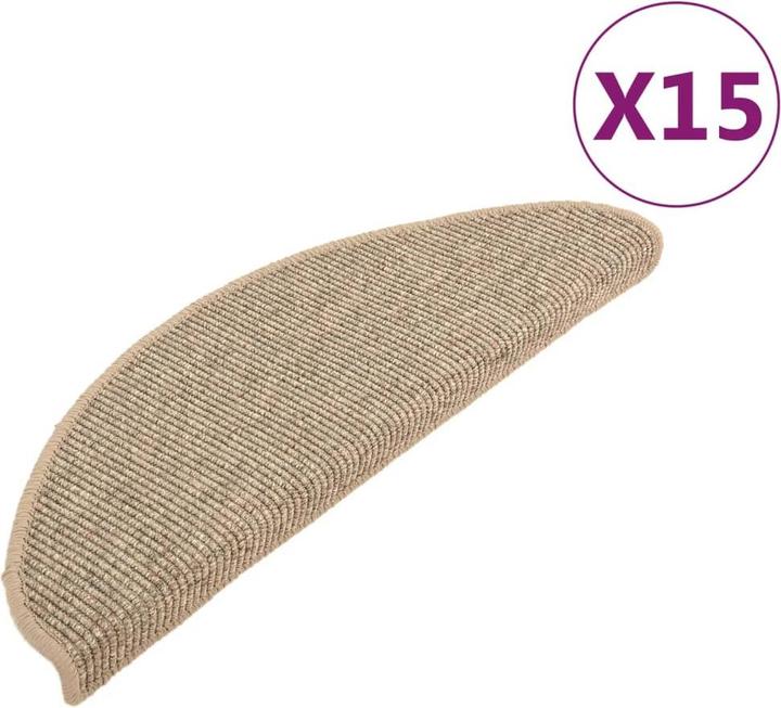 Immagine prodotto vidaXL Treppenmatte (65 x 21 cm)