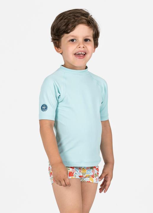 Produktbild Nabaiji Badehose Boxer Baby/Kinder - Titou Zag weiss (80)