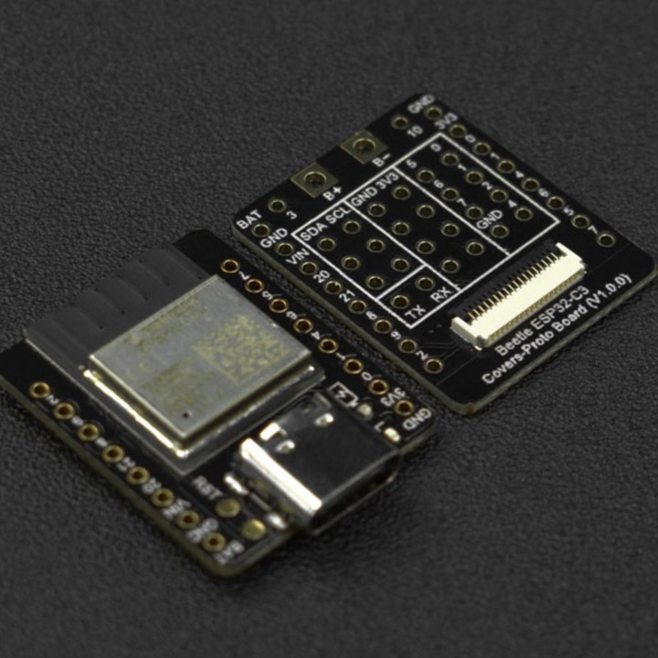 Productafbeelding DFRobot Beetle ESP32-C3 RISC-V Kern Ontwikkelbord