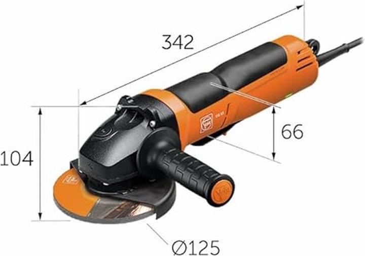 Actual product image Fein CG15-125BLP 72250860000 Angle grinder 125 mm 1500 W (125 mm)