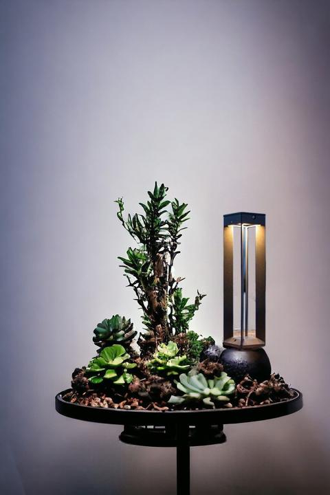 Produktbild Les Jardins Blade Solar-Pollerleuchte Small Modell 500 lumens (500 lm)