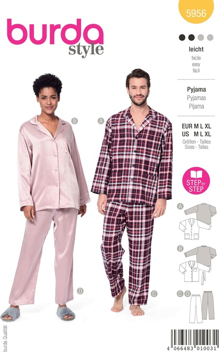 Immagine prodotto Modello pigiama UNISEX