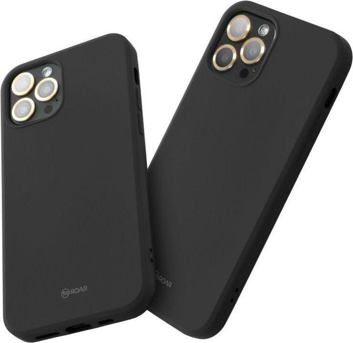 Actual product image Roar Back panel cover case COLORFUL JELLY for IPHONE 13 black (Apple iPhone 13)