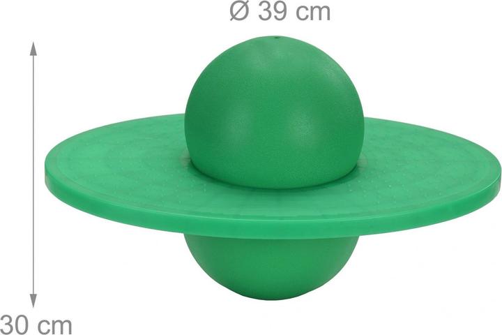 Actual product image Relaxdays - Pogo Ball für Kinder bis 100 kg, Grün