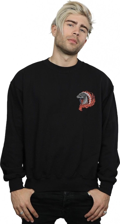 Actual product image Game of Thrones Mens Red Dragon Pocket Sweatshirt (XL)
