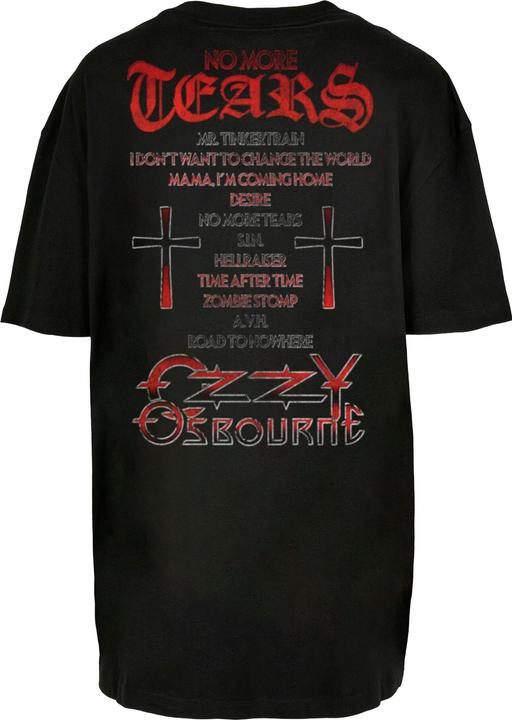 Produktbild Merchcode Ladies Ozzy Osbourne - No More Tears Oversized Boyfriend Tee - 170975 (L)
