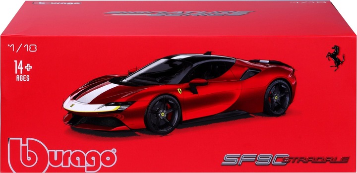 Immagine prodotto Bburago Ferrari Signature SF90 Stradale Fiorano 1/18 rosso