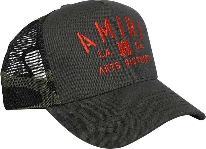 Actual product image Amiri Stencil Trucker Cap