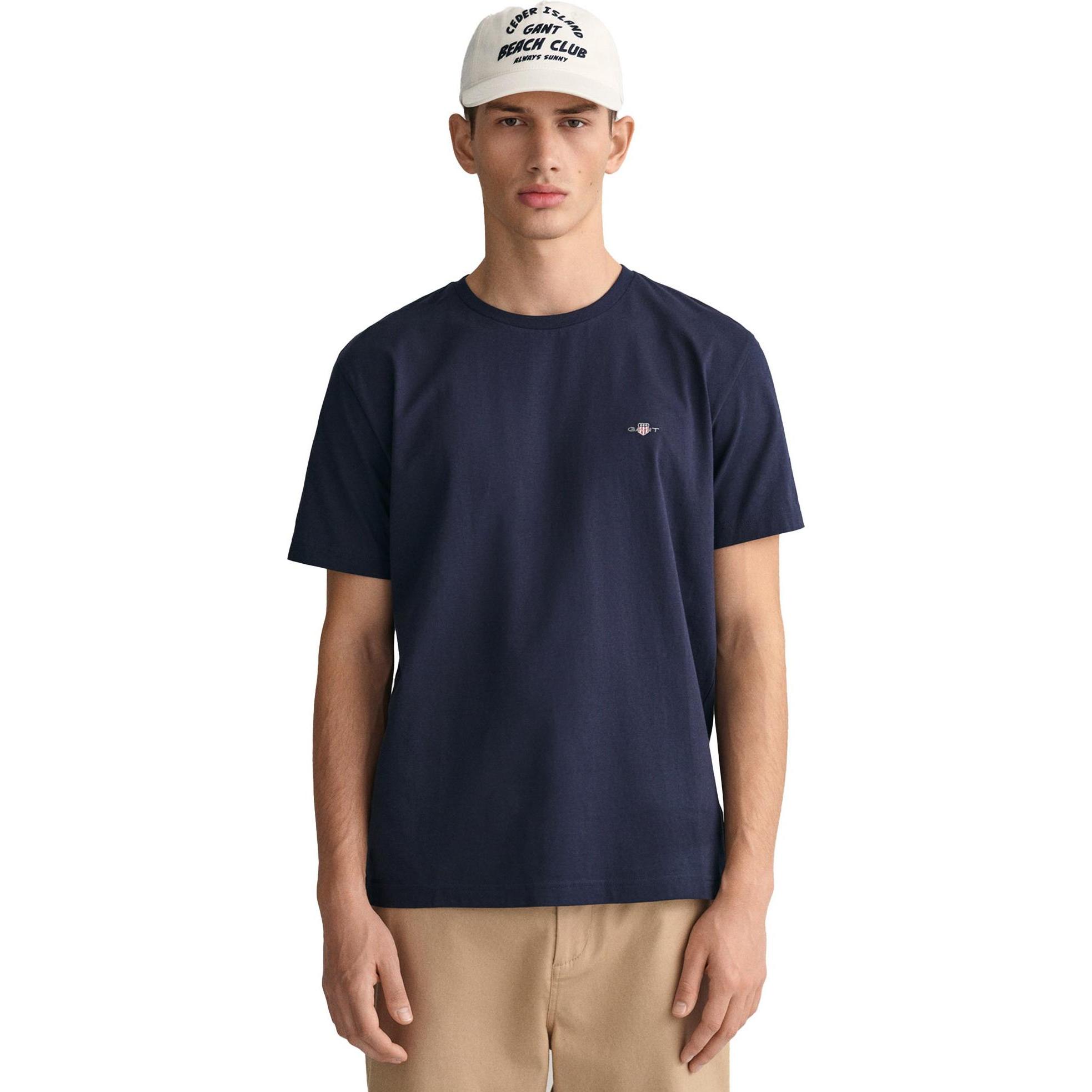 Thumbnail - GANT, Herren, Shirt, Reg Shield, Blau, (XXL)