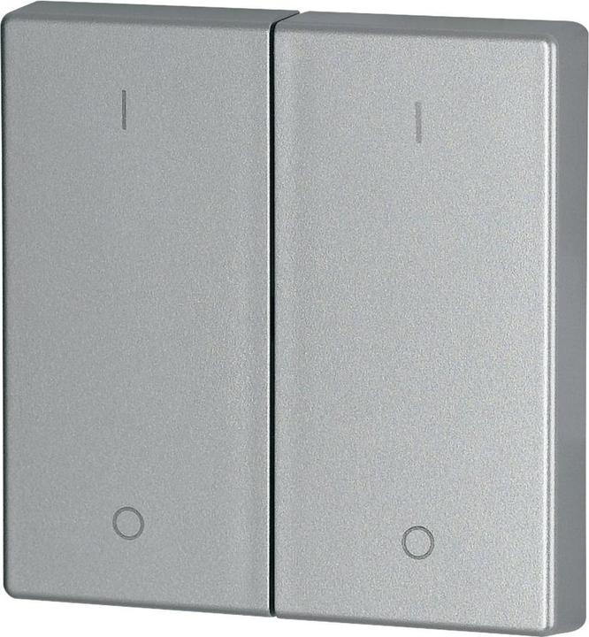 Actual product image Eaton Rocker 2-fold, silver glossy, 1/0 173001