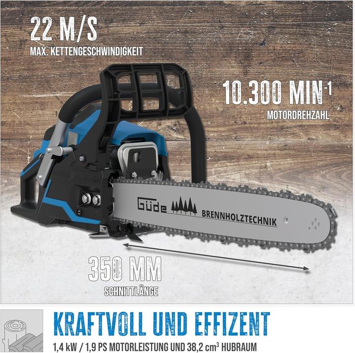 Actual product image Güde KS 400-38 (Petrol chain saw)