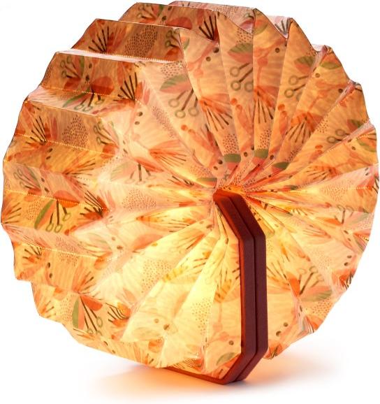 Actual product image Gingko Velvet Accordion Lamp (450 lm)