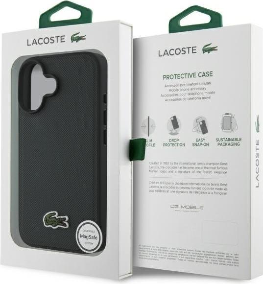 Produktbild Lacoste LCHMP16MPVCE iPhone 16 Plus 6.7" zielony/green hardcase Iconic Petit Pique (Apple iPhone 16 Plus)