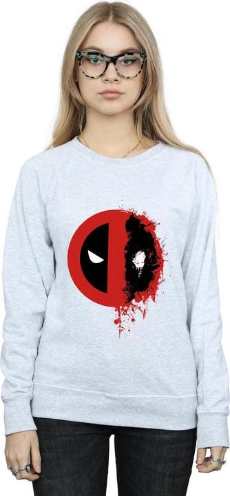 Image du produit - Sweat DEADPOOL SPLIT SPLAT LOGO - Femme (M)