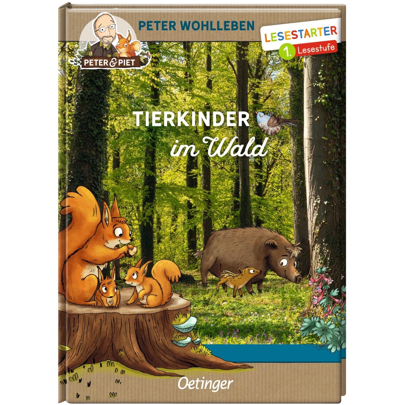 Tierkinder im Wald, Kinderbücher von Peter Wohlleben, Stefanie Reich