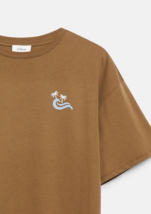 Produktbild s.Oliver Oversized Baumwoll-T-Shirt mit Print (40)
