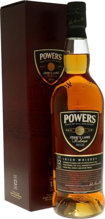 Image du produit Powers John's Lane 12 years (Single Malt, Whisky irlandais, 1 x 70 cl)