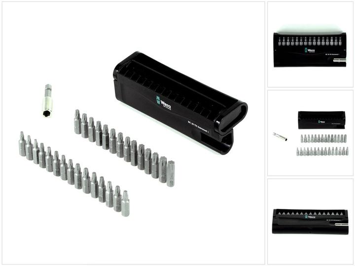 Image du produit Wera Bit-Check 30 TX Universal 1 (Six pans creux TX M20, Six pans creux TX M25, Six pans creux TX M15, Six pans creux TX M30, Six pans creux TX M10, Six pans creux TX M40)