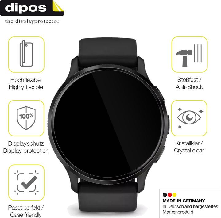 Produktbild Dipos 3D Full Cover Schutzfolie (Garmin Venu 3S)