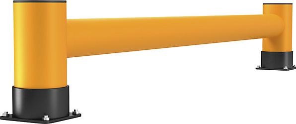 Actual product image Ampere Shelf unit end protection, single plank, length 2.50 m, height 400 mm, traffic
