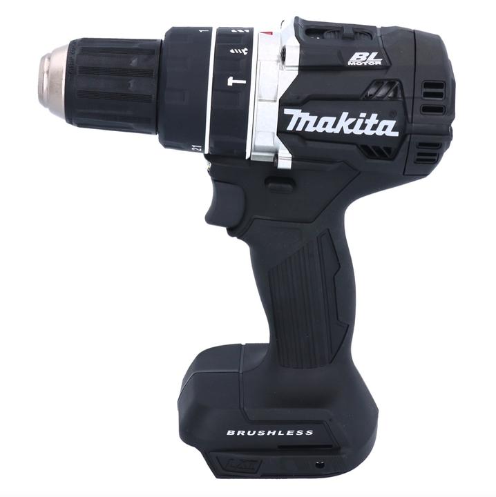Produktbild Makita DHP 484 RFJB Akku Schlagbohrschrauber 18 V 54 Nm Brushless Schwarz + 2x Akku 3,0 Ah + Ladege (Akkubetrieb)