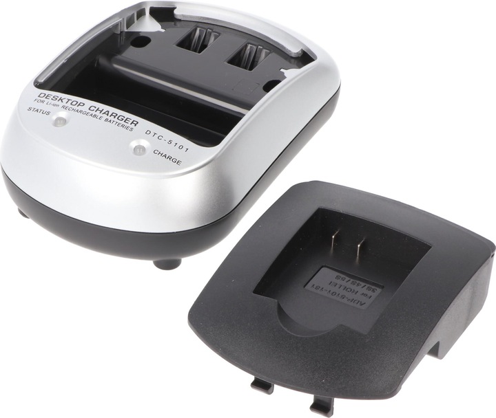 Actual product image AccuCell Quick charger suitable for the Rollei DS-SD20 battery Bullet 3S, Bullet 4S, Bullet 5S (Charger)