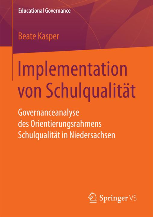 Produktbild Implementation von Schulqualität (Deutsch, Beate Kasper, 2017)
