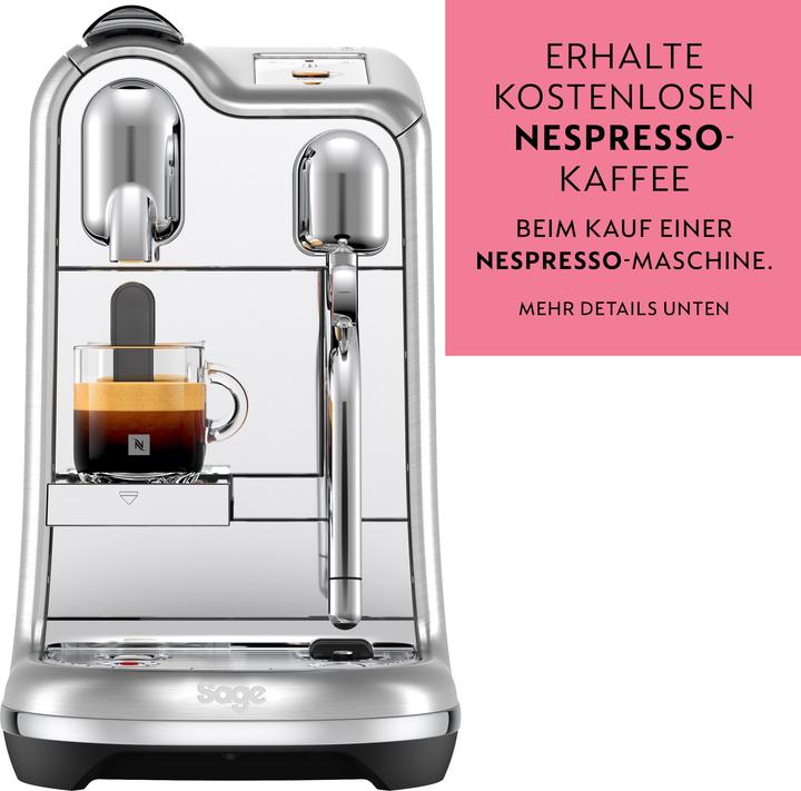 Image du produit Sage Nespresso Creatista Pro (NESPRESSO Original)