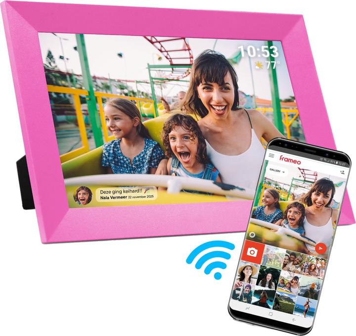 Actual product image Denver FRAMEO PFF-1023P - Pink (10.10", 1280 x 800 pixels)