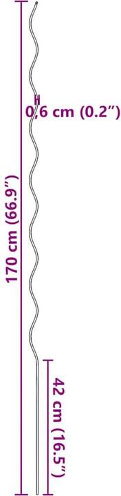 Immagine prodotto vidaXL Pflanzstab (170 cm, 170 cm)