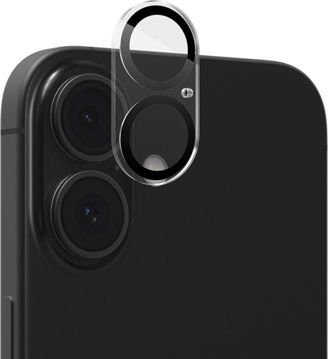 Actual product image Screenguard Camera Protector Apple iPhone 16 camera armoured glass (1 pcs., Apple iPhone 16)