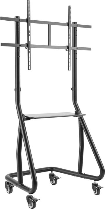 Actual product image Techly TV Trolley for LCD LED TV 60"105", with shelf (105", 100 kg)