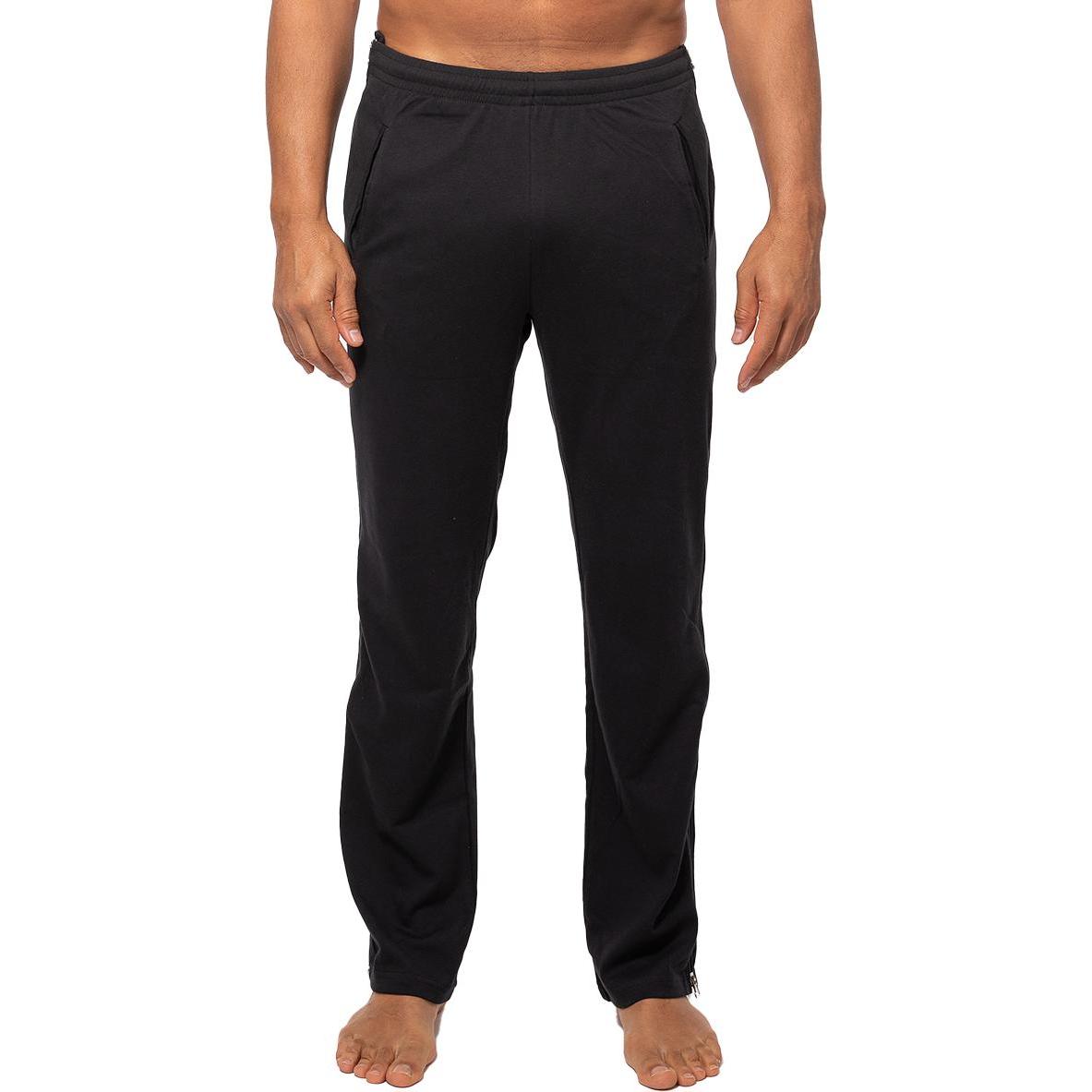Hajo, Herren, Pyjama, Jogginghose Homewear Bequem sitzend - 16207, Schwarz, (50)