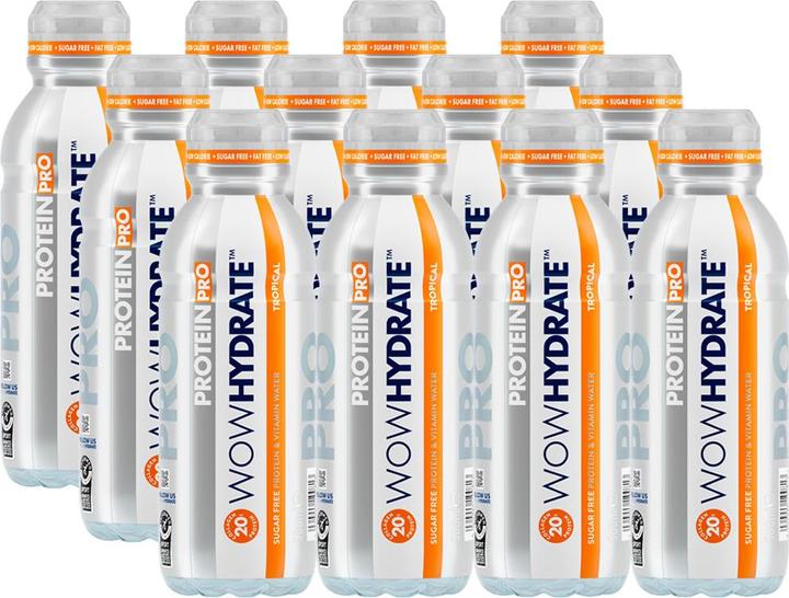Produktbild Wow Hydrate Protein Tropical Pro (Tropical, 12 x)