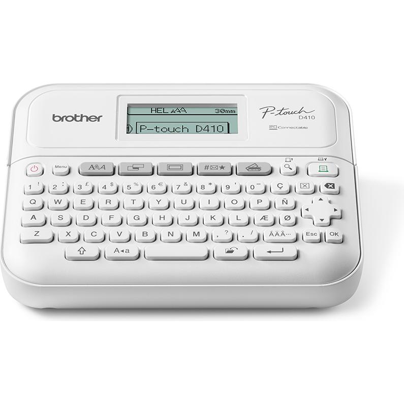 Brother Pt-D410vp Etiqueteuse Bureautiq, Etichettatrice, Bianco