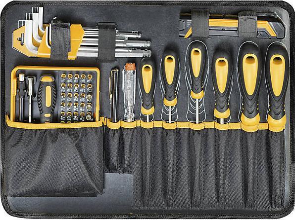 Actual product image kaiserkraft fortec Basic aluminium tool case, 211 pcs. (211 pieces)