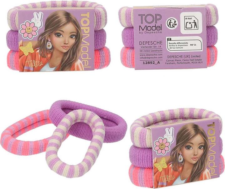 Immagine prodotto Depesche TOPModel Haargummi Set (Set di cravatte per capelli)