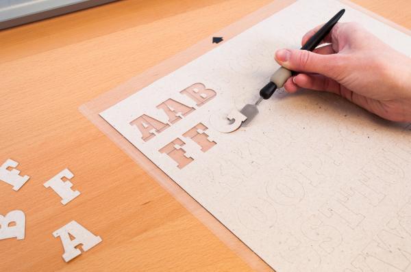 Actual product image Silhouette Grey board