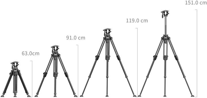 Produktbild SmallRig Tripod Kit AD 50 Pro (Metall)