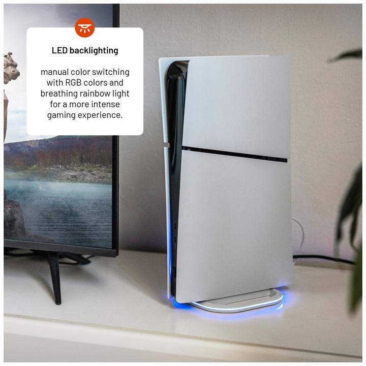 Image du produit Fixed Pied à LED pour PlayStation 5 et 5 (Slim) (PS5)