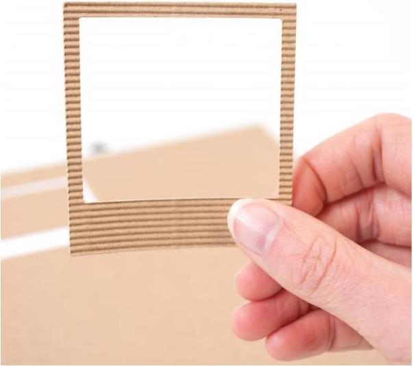 Actual product image Silhouette Adhesive Corrugated Paper