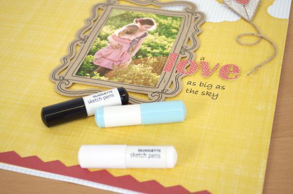 Actual product image Silhouette sketch pen starter kit