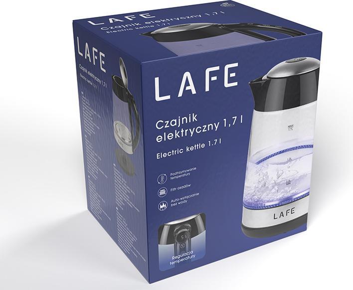 Actual product image Lafe CEG015 kettle black (1.70 l)