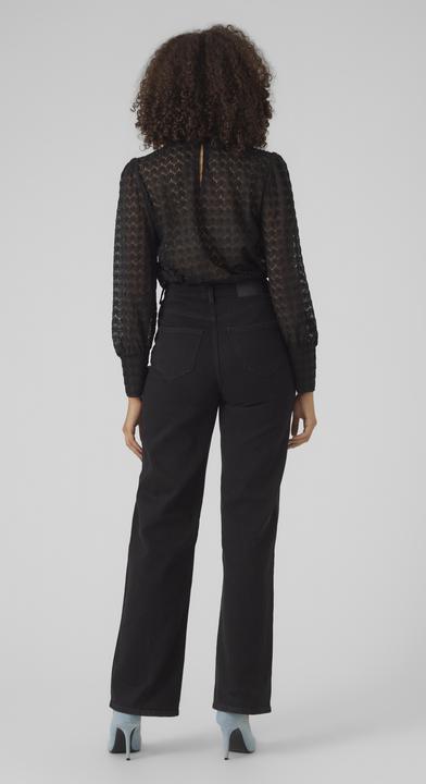 Immagine prodotto Vero Moda Vmbecca Ls High Neck Lace Top Jrs Noos (L)